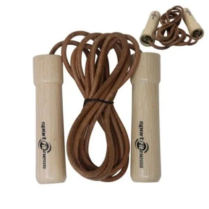 Cuerda cuero balineras - Sportfitness