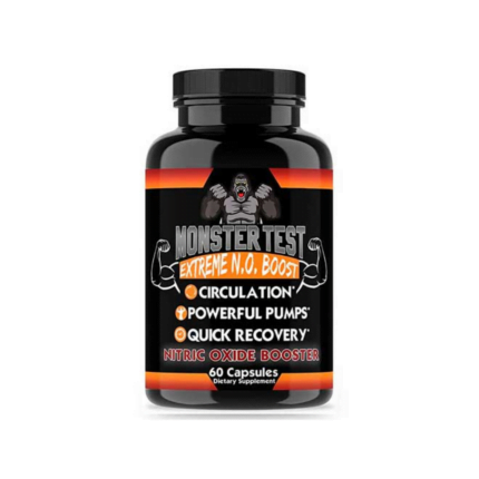 Pre-workout Monster Test Exreme 60 Caps - Angry Supplements