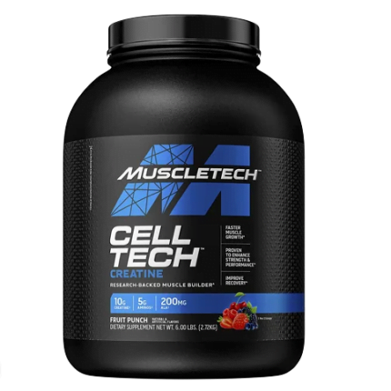 Creatina Cell Tech 6 lb - Muscletech - Frutos rojos