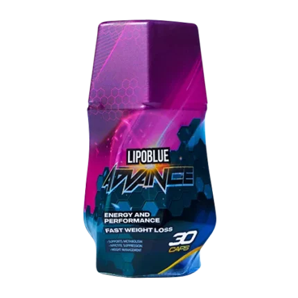 Imagen frontal del quemador Lipoblue Advance de 30 pastillas
