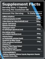 Burner Lipocore Advance 90 Caps - Elitepharma - Image 2