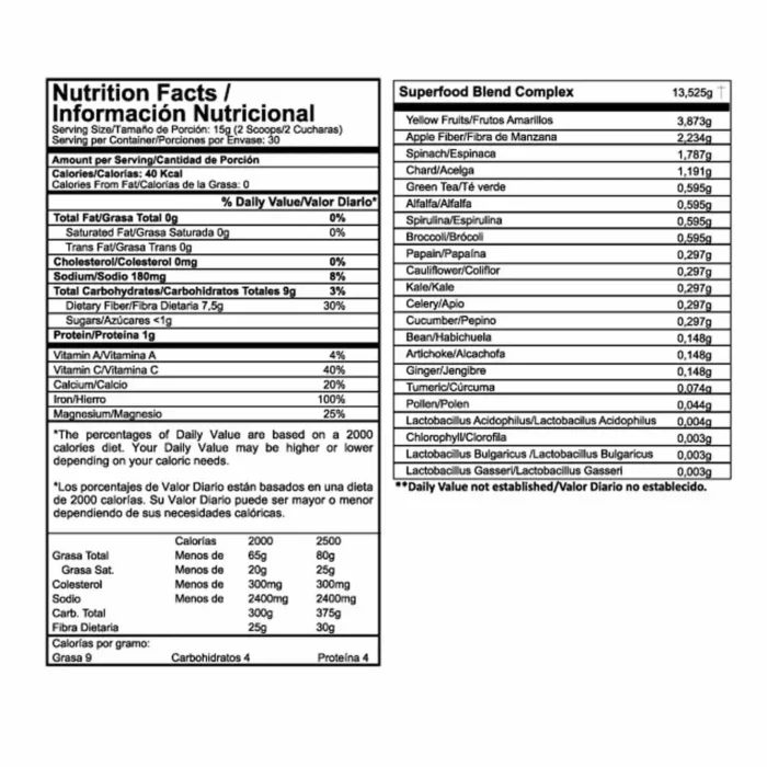 Multivitamínico Shield 30 Serv - Proscience - Image 2