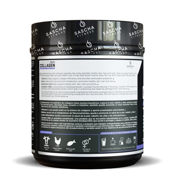 Colágeno hidrolizado - Sascha Fitness - Sin sabor - Image 3