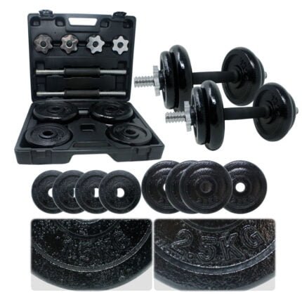 Set mancuernas 20 kg