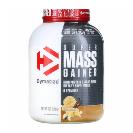 Super Mass Gainer 6lb - Dymatize - Vainilla