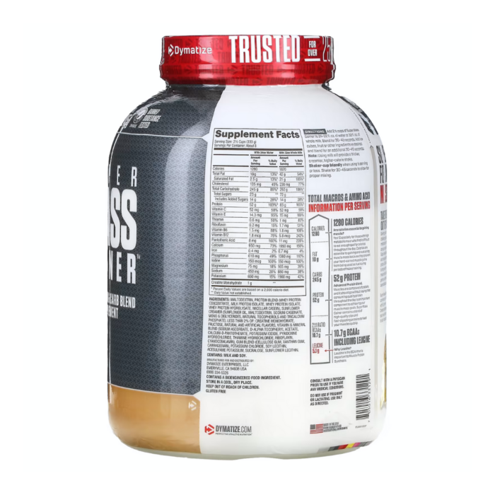 Super Mass Gainer 6lb - Dymatize - Vainilla - Image 2