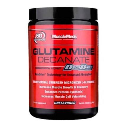Aminoácidos - Glutamine Decanate - Musclemeds