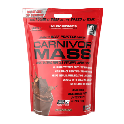 Carnivor Mass 10lb - Musclemeds - Chocolate