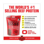 Carnivor Mass 10lb - Musclemeds - Chocolate - Image 2