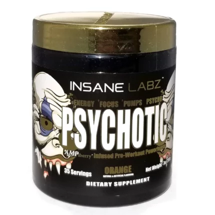Pre-workout Psychotic Gold 35 Serv - Insane Labz - Gummy Candy
