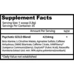 Pre-workout Psychotic Gold 35 Serv - Insane Labz - Gummy Candy - Image 2