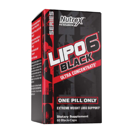 Burner Lipo 6 Black Ultra Concentrado 60 Caps - Nutrex