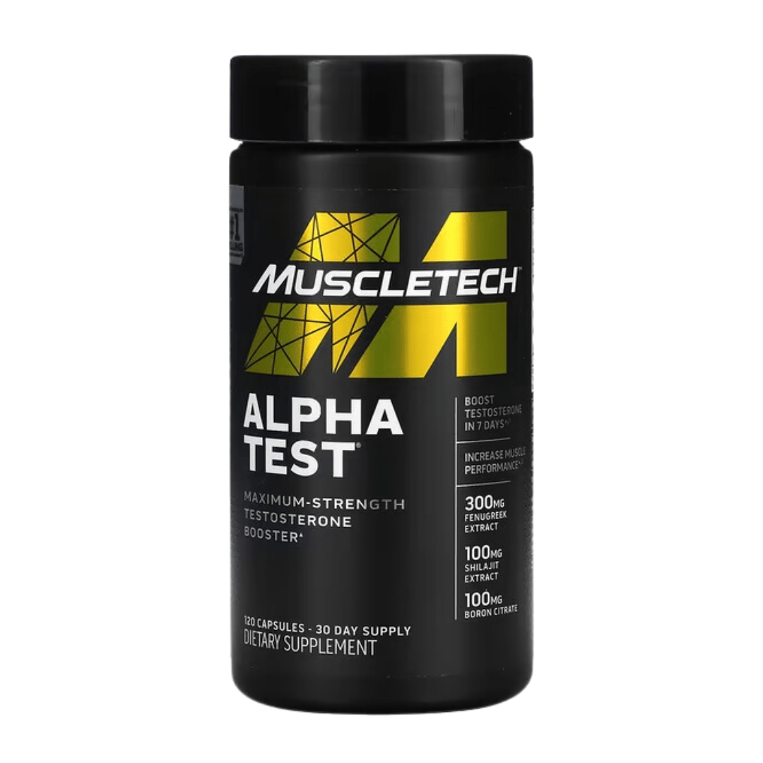 alpha test 1 Alpha Test 120 Caps - Muscletech - Precursor De Testosterona - Image 1