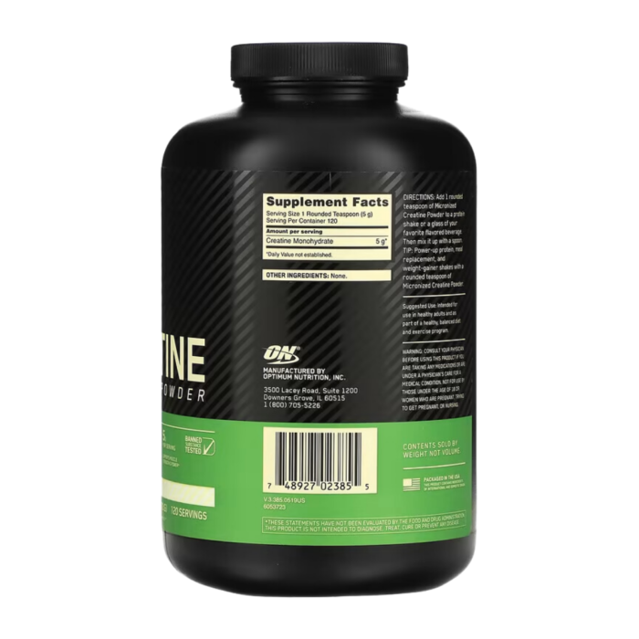 Creatina ON 120 serv - Optimun Nutrition - Image 2