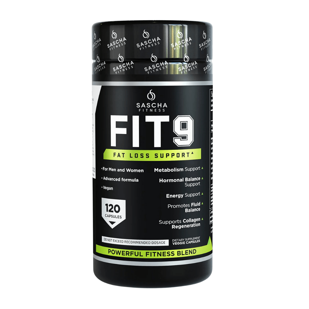 FIT 9 120 CAPS - SASCHA FITNESS 1 Burner Fit 9 - Sascha Fittness - Image 1
