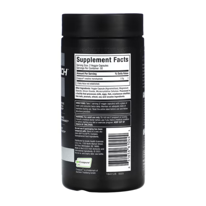 Creatina Platinum 100 caps - Muscletech - Image 2