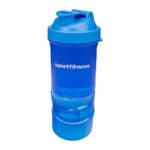 Termo Proteína Mezclador Shaker 500ml 3 Compartimientos - Sportfitness