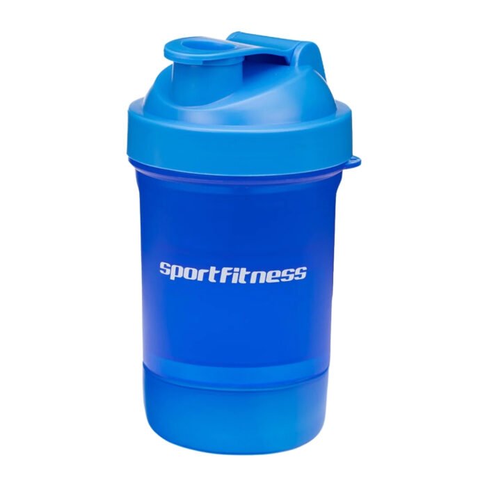 Termo Proteína Mezclador Shaker 500ml 3 Compartimientos  - Sportfitness - Image 2