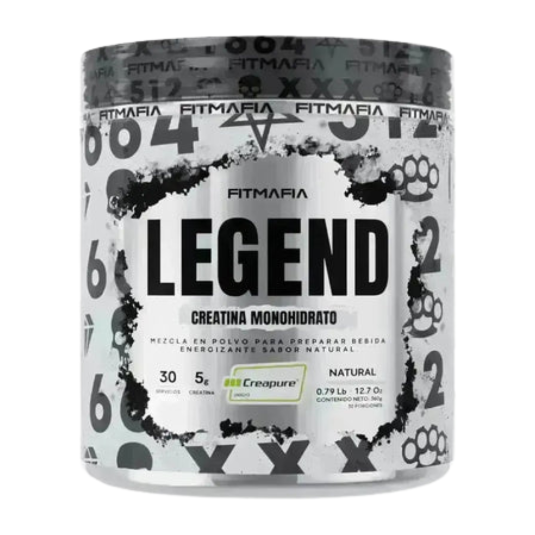 CREATINA_LEGEND_30SERVICIOS_FITMAFIA_NATURAL Creatina Legend 30 serv - Fitmafia - Image 1