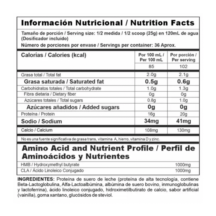 Iso Clean 2 lb - Nutramerican Pharma - Image 2