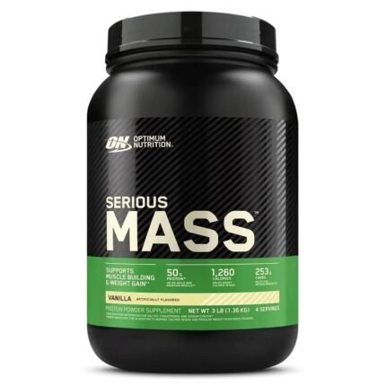 Serious Mass 3 lb Optimum Nutrition ganador de peso